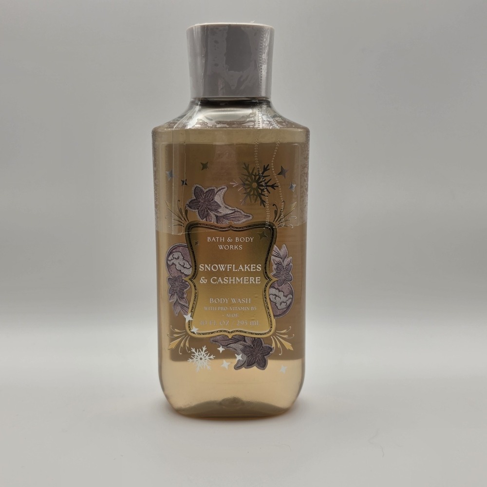 Bath & Body Works Snowflakes And Cashmere Scented Body Wash 10 Fl Oz Sealed